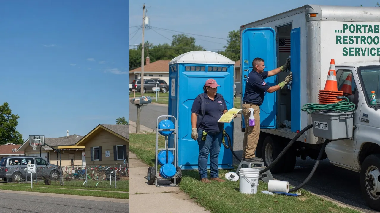 Portable Toilet Rental in Glenwood, IA near me